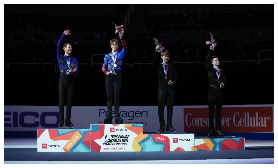 Илья Малинин взял золото чемпионата США. Фото: Reuters