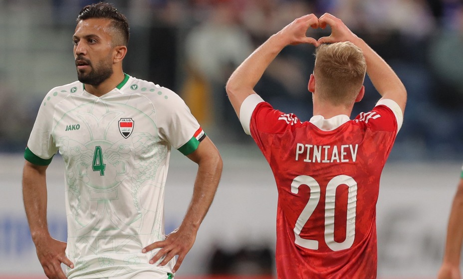 Пиняев забил Ираку и побил рекорд в сборной.
Фото: Reuters