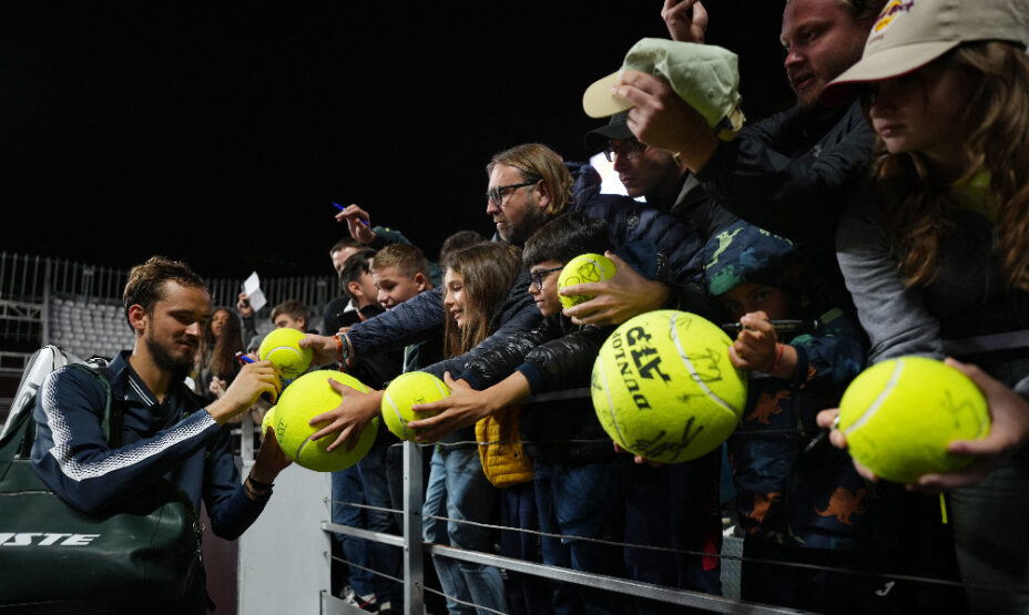 Даниил Медведев, теннис