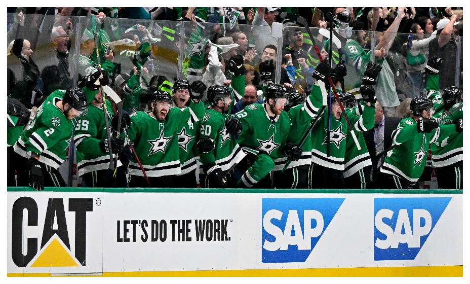 «Даллас» сократил счет в серии с «Вегасом». Фото: Reuters