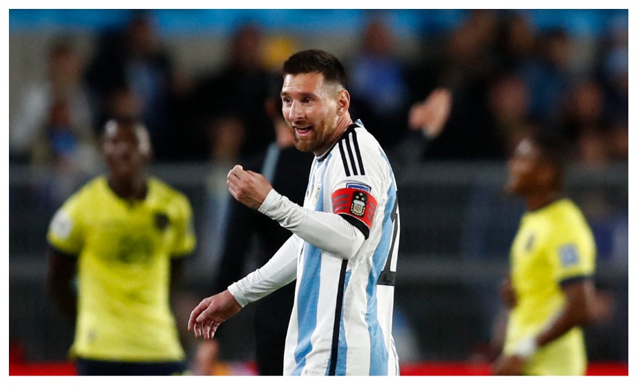 Месси стал автором победного гола в ворота Эквадора. Фото: Reuters