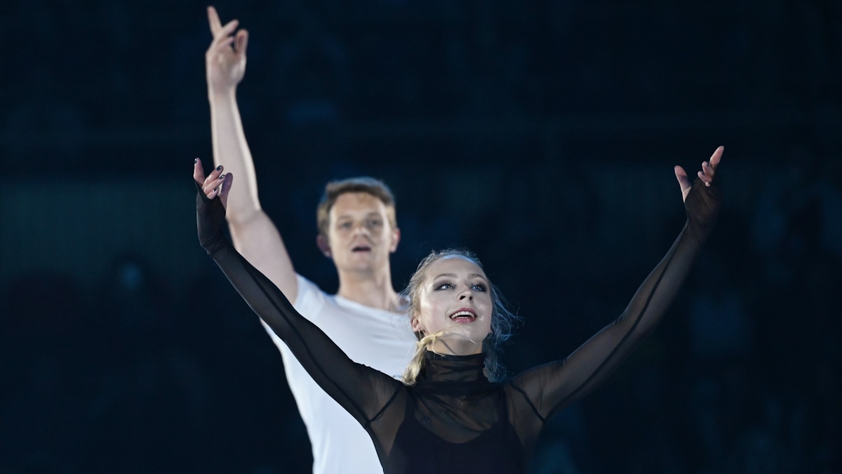 Александра Бойкова и Дмитрий Козловский. Фото: GLOBAL LOOK PRESS