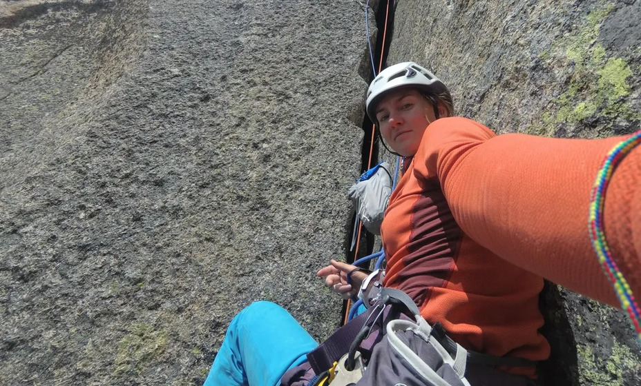 Альпинистка Оленева, фото из ее соцсетей