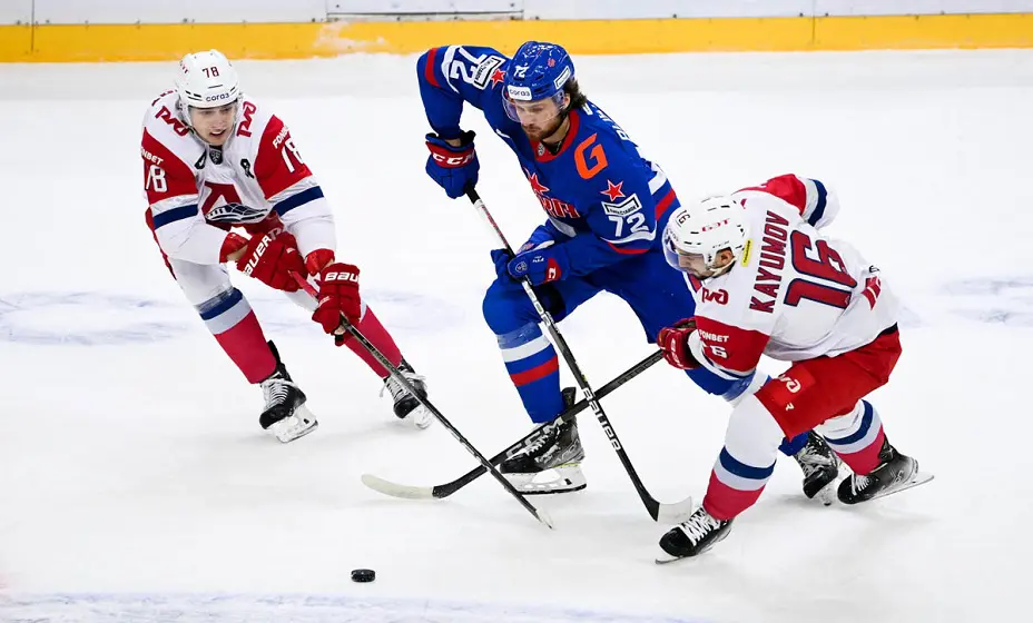 СКА 5 января сыграет с «Локомотивом» в матче регулярного чемпионата КХЛ. Фото: ХК СКА