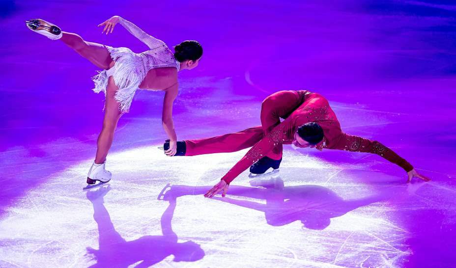 Олимпийские чемпионы Анастасия Мишина и Александр Галлямов примут участие в зимней Спартакиаде 2024. Фото: Global Look Press