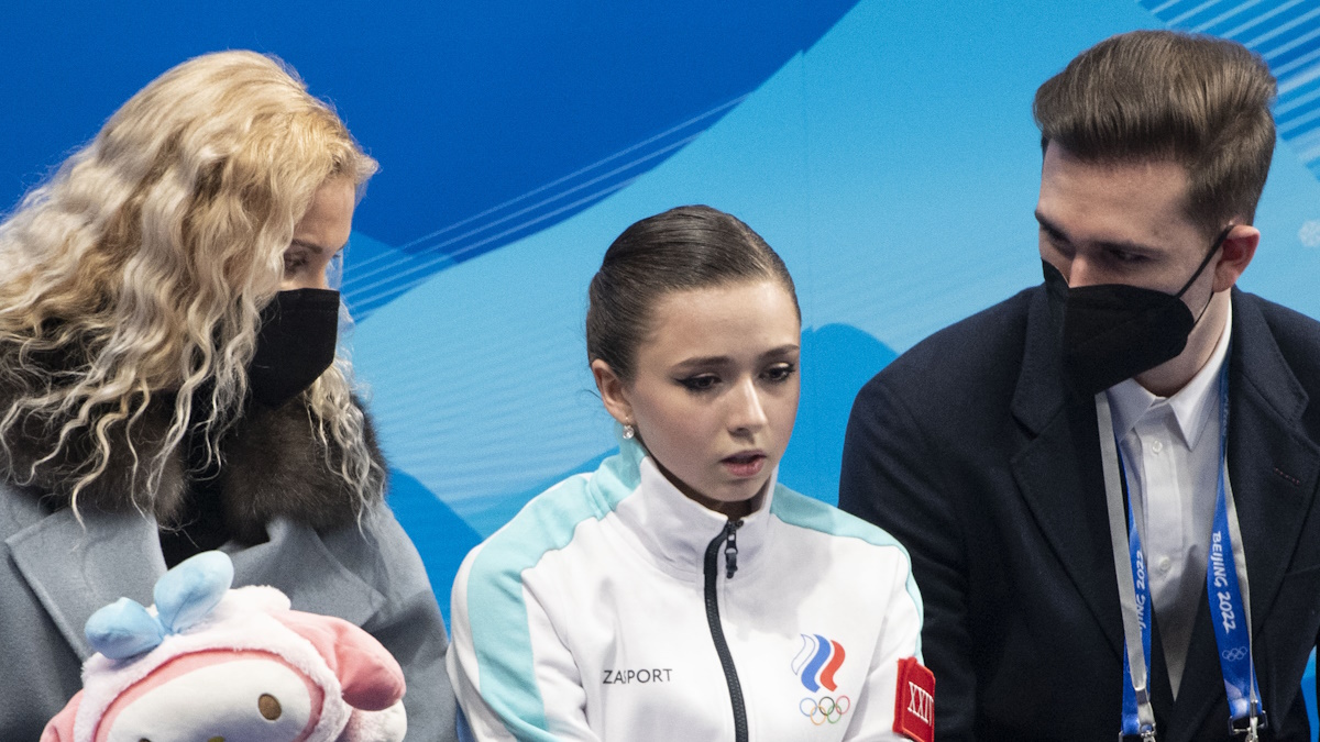 Камила Валиева на Олимпиаде-2022. Фото: GLOBAL LOOK PRESS