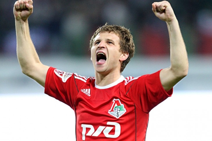 Алиев играл за «Локомотив» в 2010 году. Фото: ФК «Локомотив»