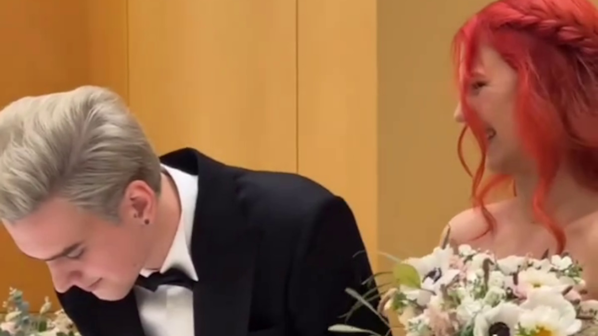 Александра Трусова и Макар Игнатов. Фото: стоп-кадр видео соцсетей Макара Игнатова