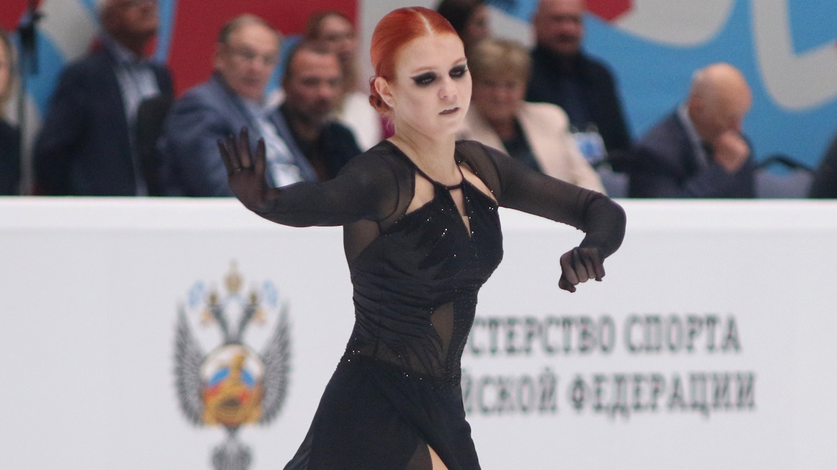 Александра Трусова. Фото: GLOBAL LOOK PRESS