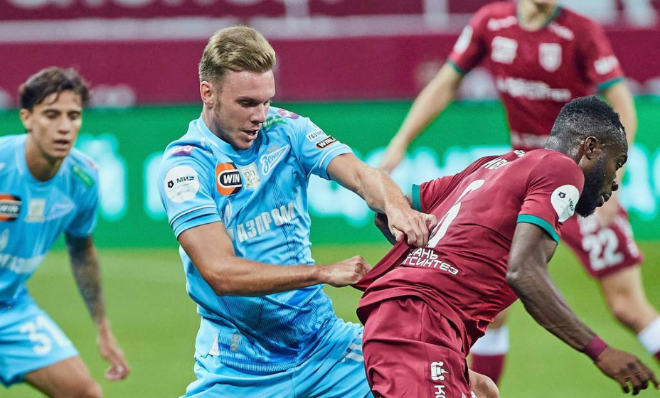 Глушенков был заменен после первого тайма матча с 