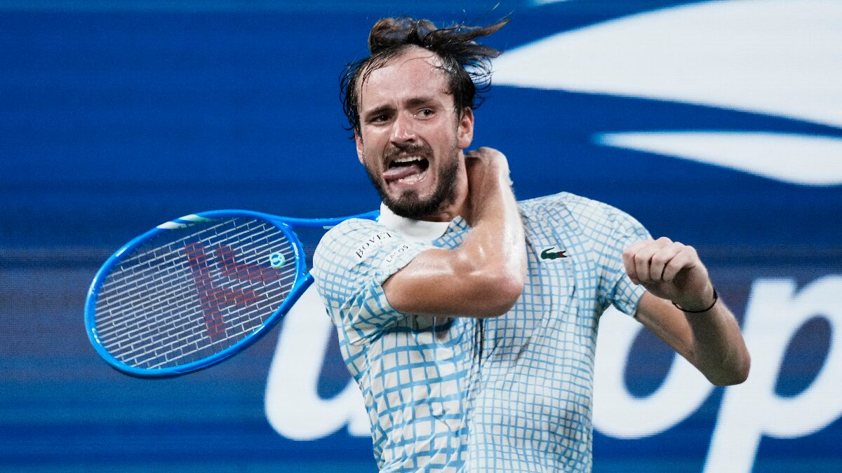 Даниил Медведев скандально проиграл французу в матче первого круга US Open-2025. Фото: REUTERS