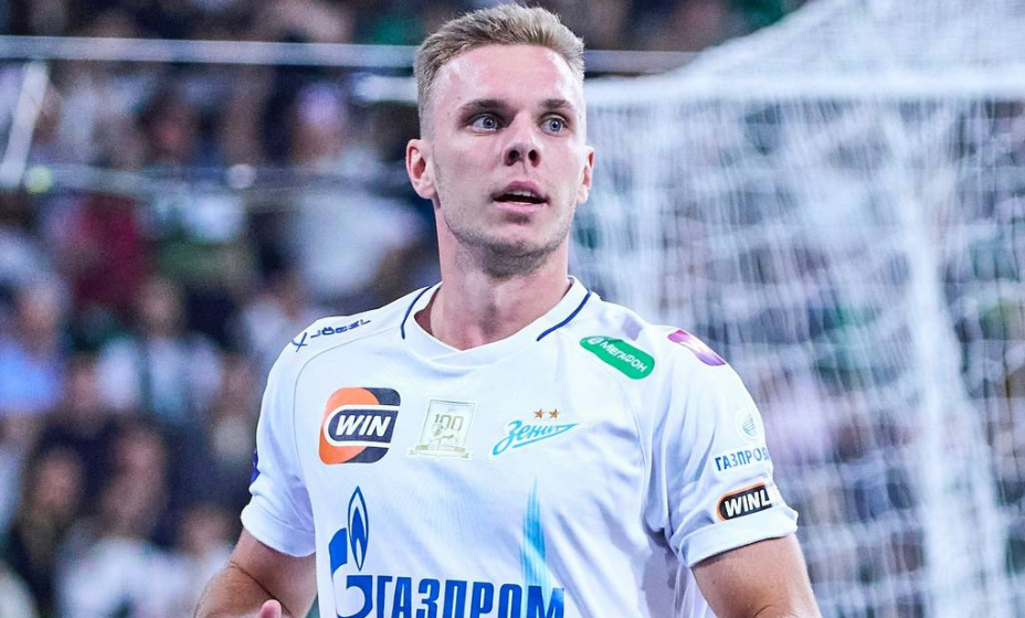 Глушенков выдал хороший матч против ЦСКА. Фото: ФК «Зенит»