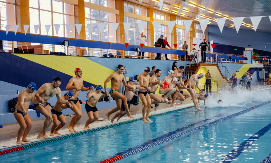 Сборная России по плаванию провела тренировку с участниками Специальной Олимпиады. Фото: Фото: ФВВСР