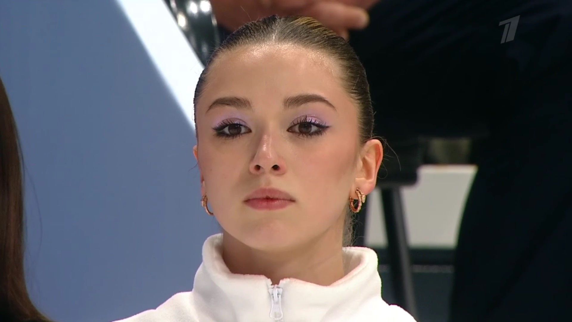 Камила Валиева Фото: стоп-кадр прямого эфира