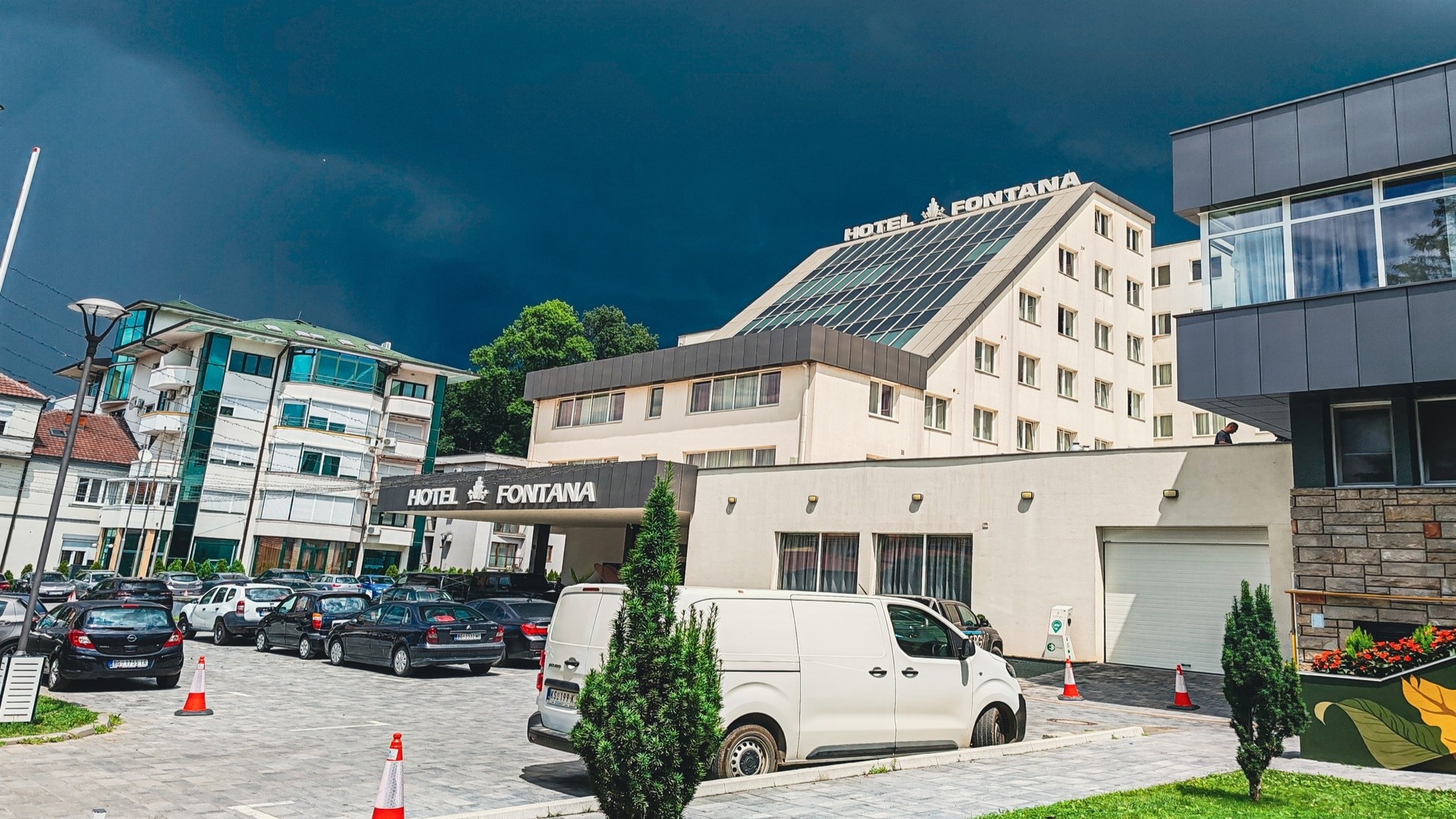 Современный Hotel Fontana Vrnjacka Banja.