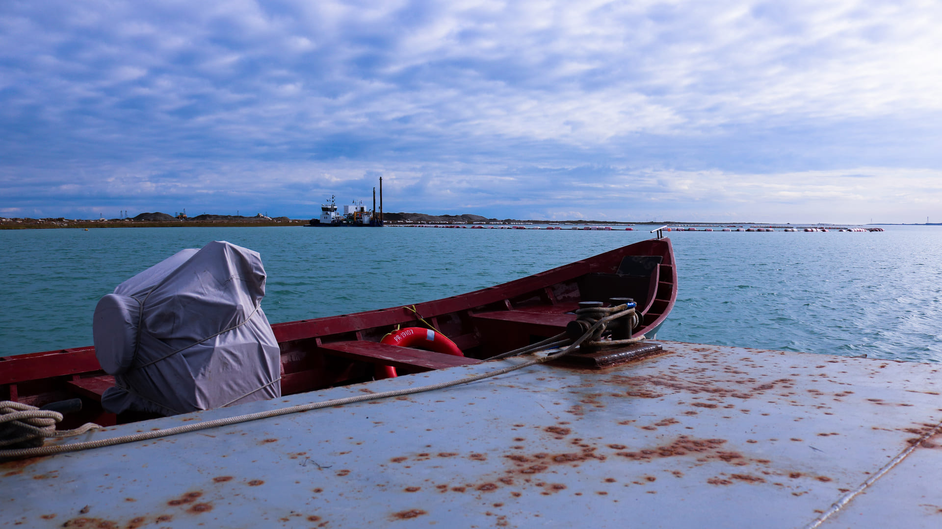 Красота острова Пираллахи, Азербайджан.